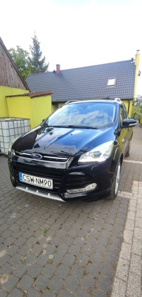 Ford Kuga cena 51900 przebieg: 165683, rok produkcji 2014 z Trzebinia małe 742